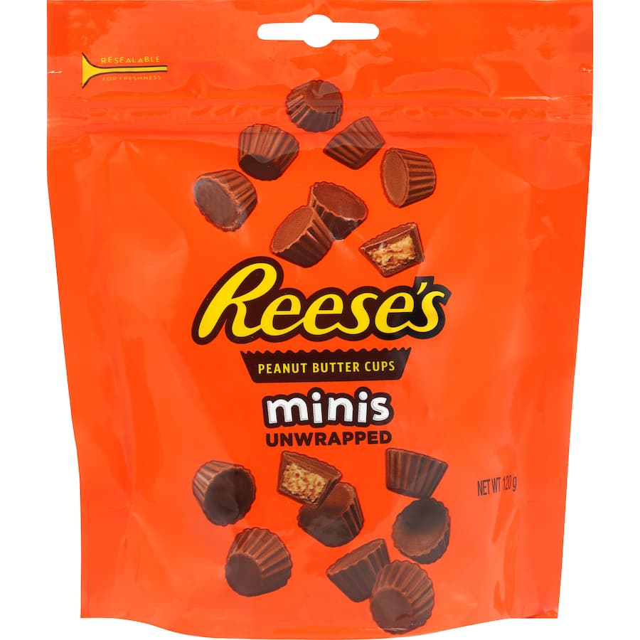 Reese's Chocolate Sharepack Mini Bites Bag 120g