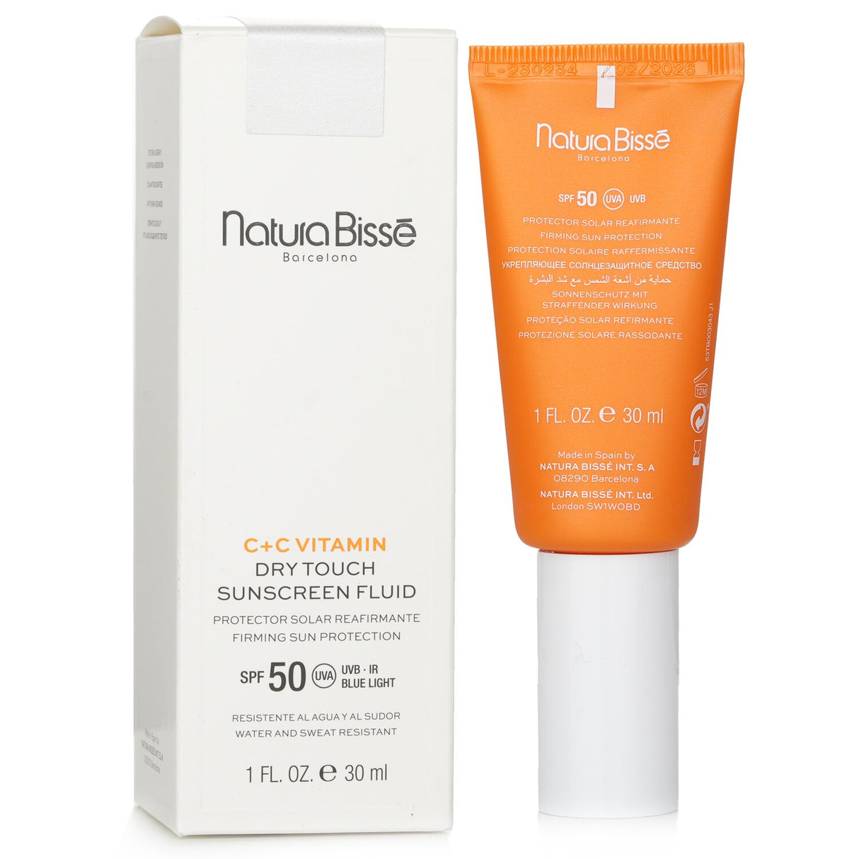 Natura Bisse C+C Vitamin Dry Touch Sunscreen Fluid Firming Sun Protection SPF 50