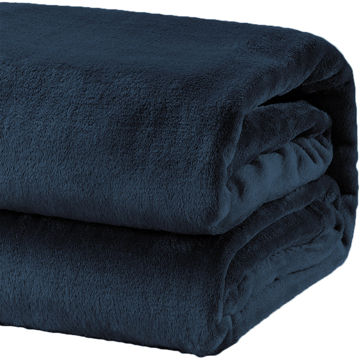 Renee Taylor Heavy Weight Acrylic Mink Blanket Indigo