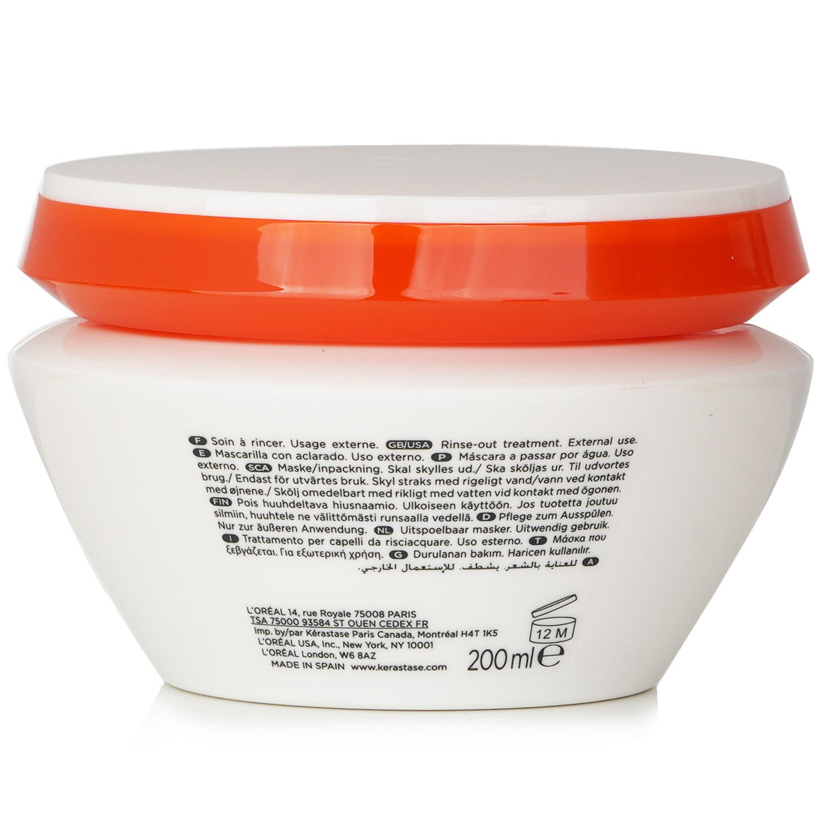 Kerastase - Nutritive Masquintense Deep Nutrition Ultra Concentrated Soft Mask W
