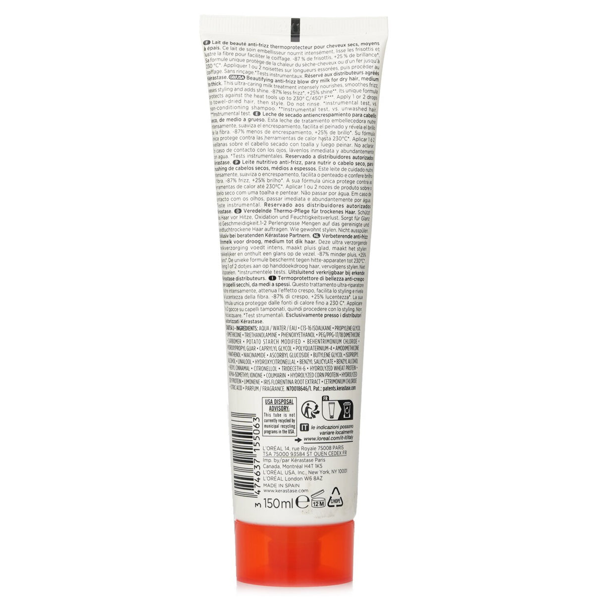 Kerastase - Nutritive Nectar Thermique Beautifying Anti Frizz Blow Dry Milk (Dry