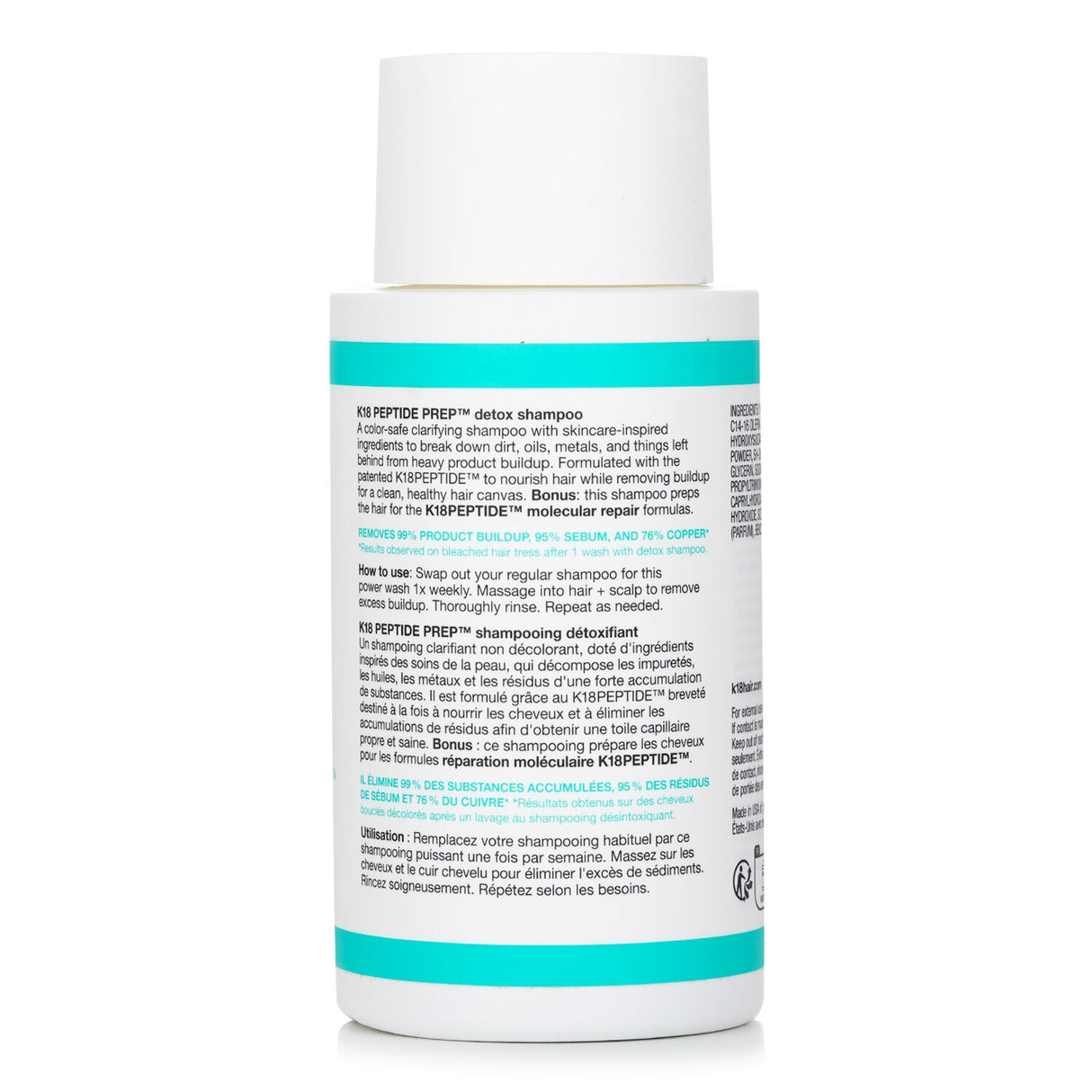 K18 - Peptide Prep Detox Shampoo - 250ml/8.5oz