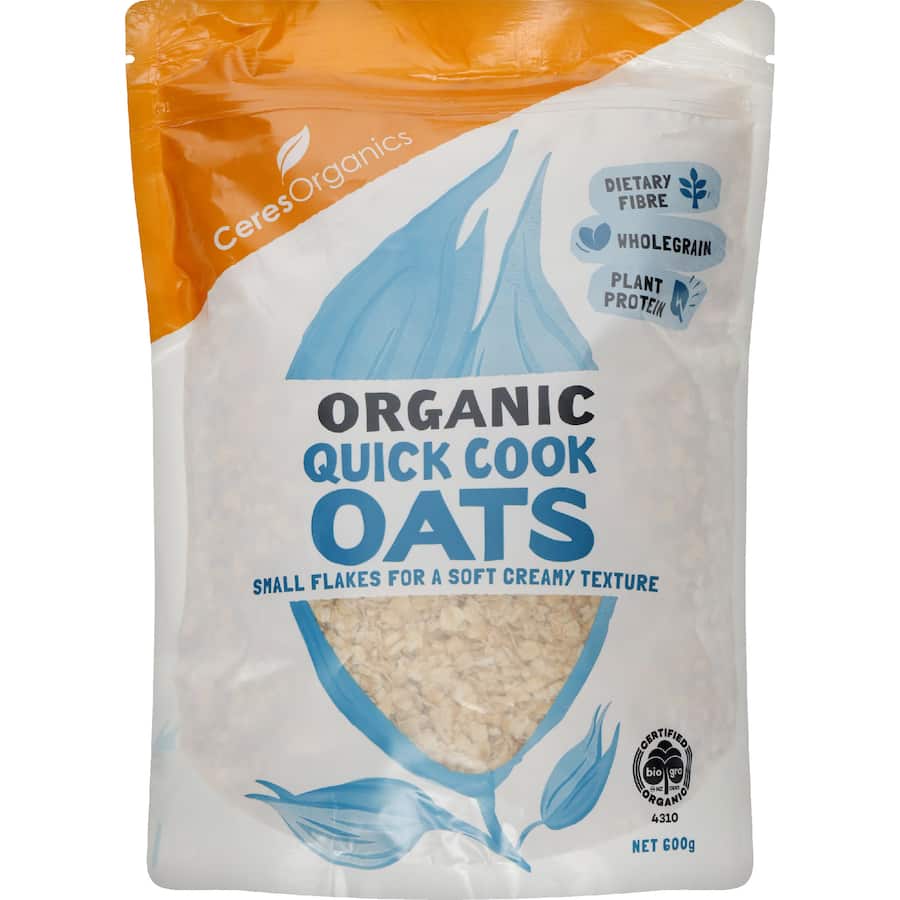 Ceres Organics Oats Quick Cook 600g
