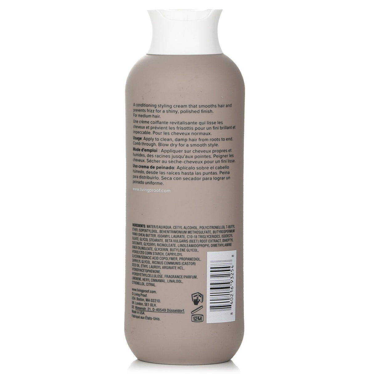 Living Proof - No Frizz Smooth Styling Cream - 236ml/8oz