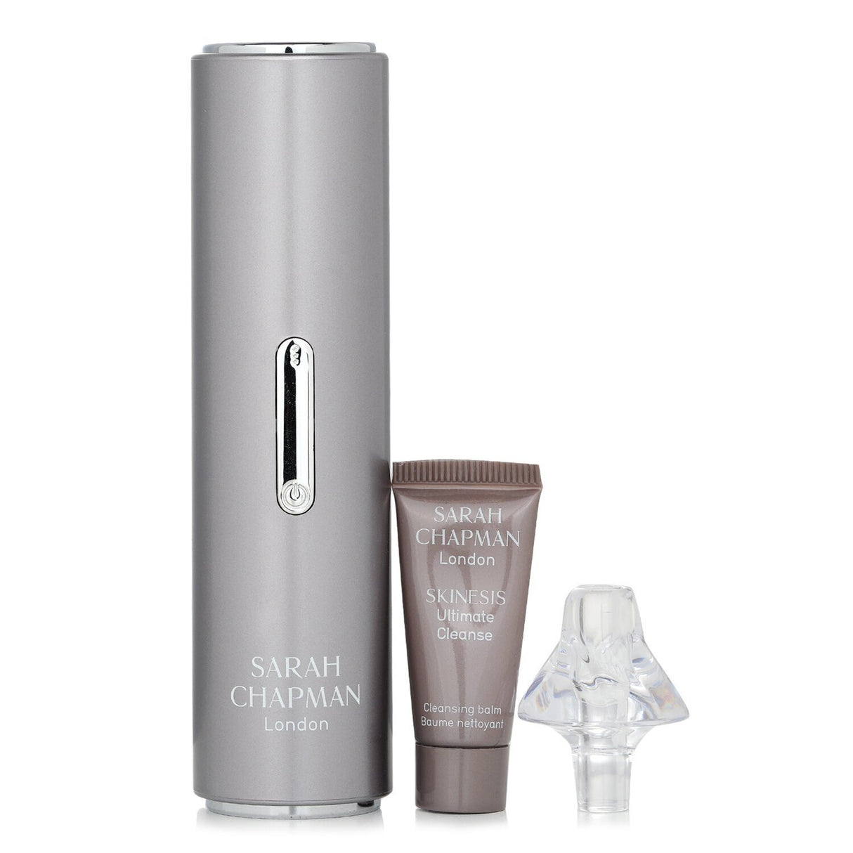 Sarah Chapman Skinesis Pro Pore Refiner device for deep cleansing and blackhead removal, featuring advanced thermal and ultrasonic technology.