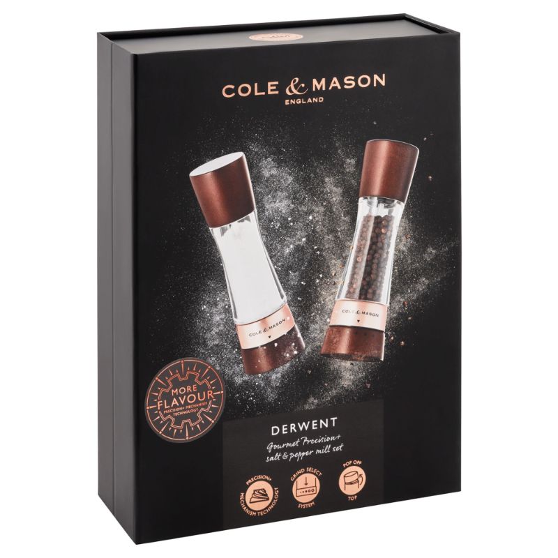 Mill Gift Set - Derwent Chestnut Rose Gold (19cm)