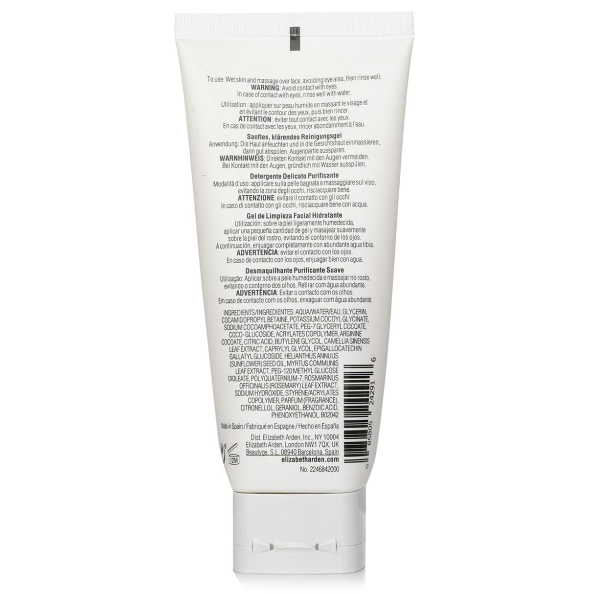 Elizabeth Arden - White Tea Skin Solutions Gentle Purifying Cleanser - 125ml/4.