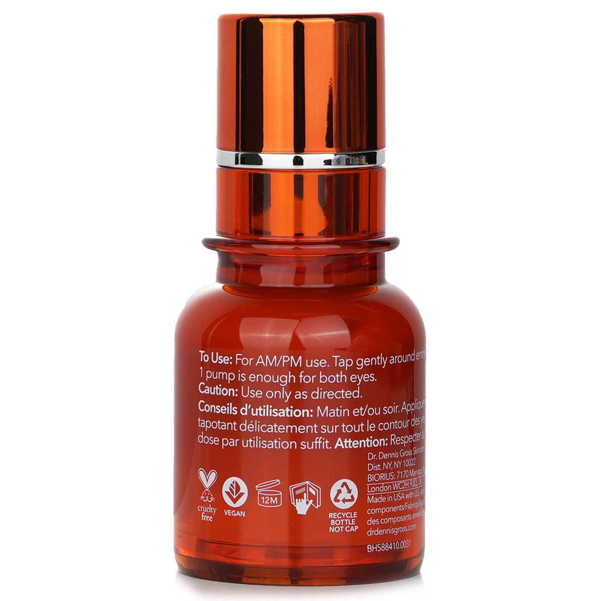 Dr Dennis Gross - Vitamin C Lactic Firm & Bright Eye Treatment - 15ml/0.5oz