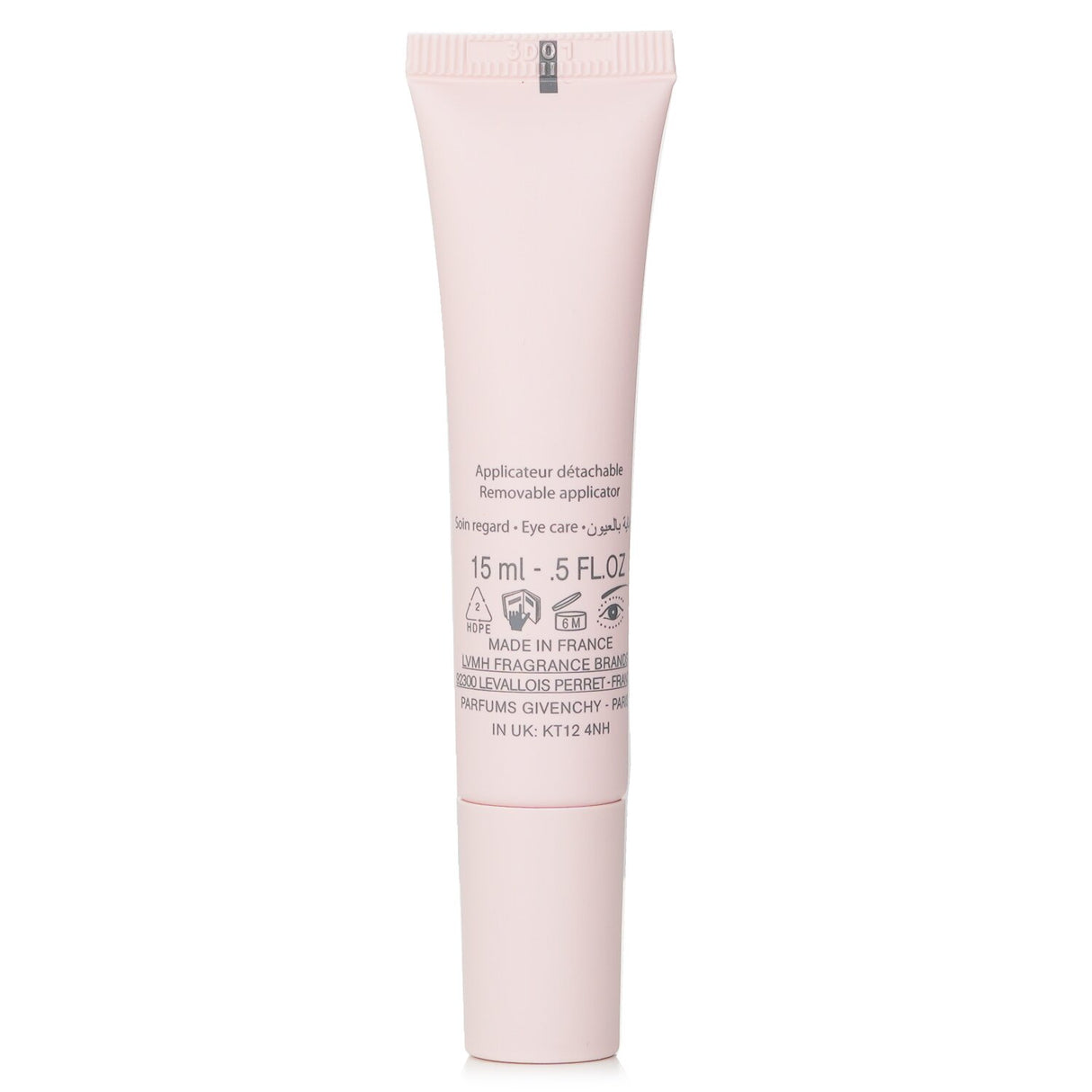 Givenchy Skin Perfecto Firming & Smoothing Eye Care in a 15ml tube, designed for rejuvenating and hydrating the eye area.