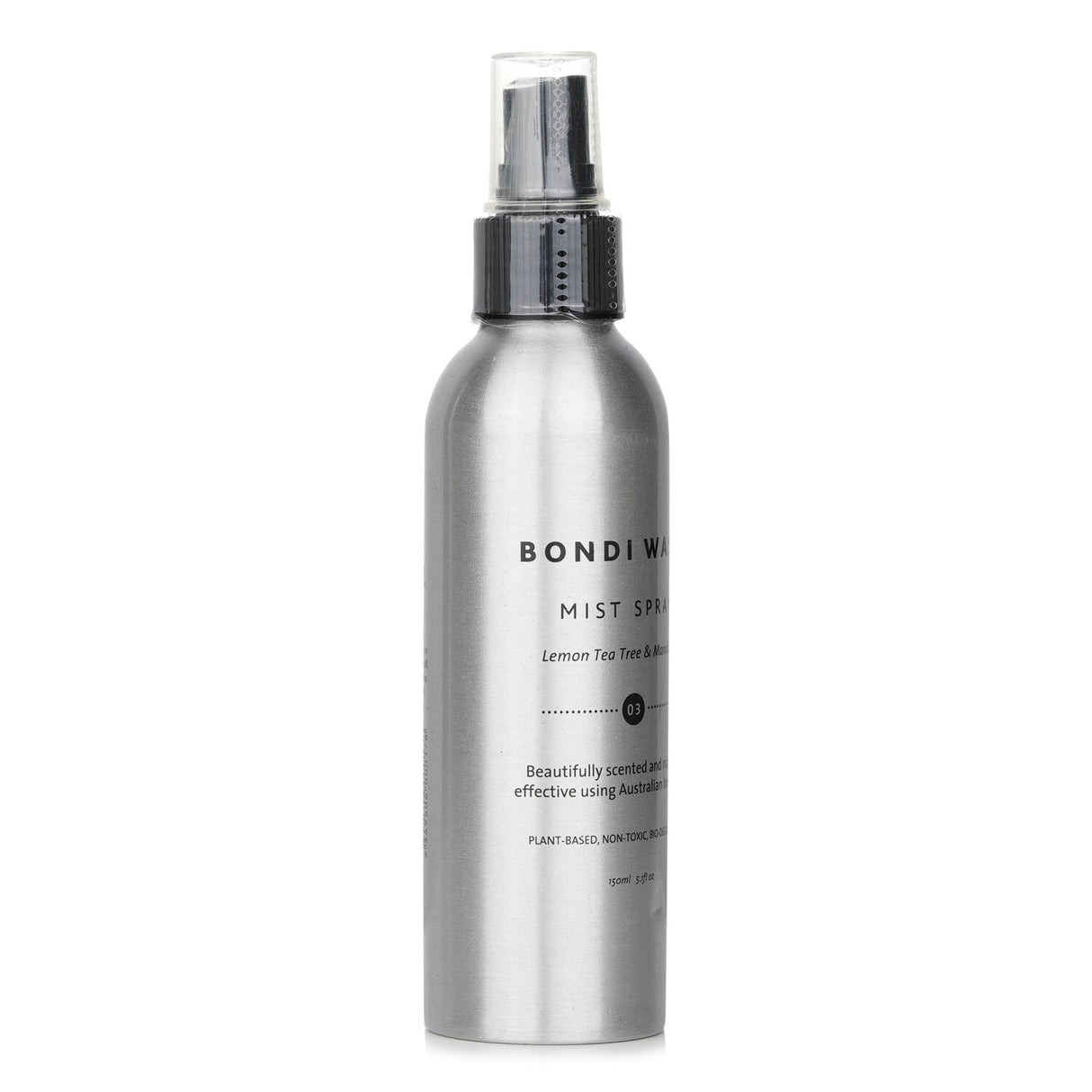 Refreshing BONDI WASH Mist Spray with Lemon Tea Tree and Mandarin, perfect for uplifting any space.