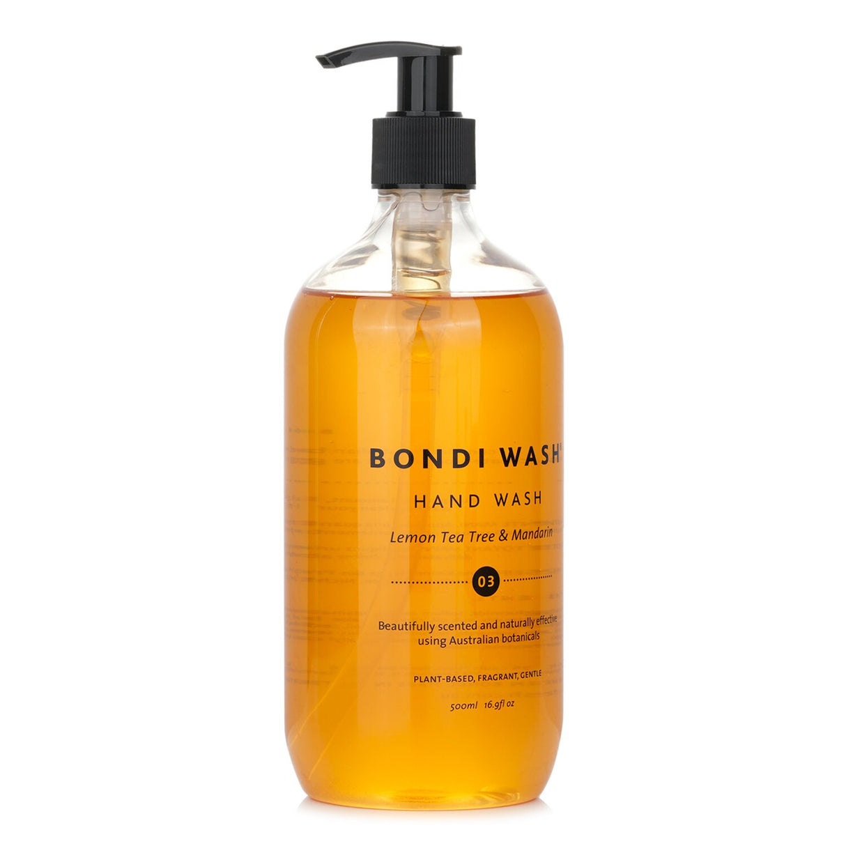BONDI WASH - Hand Wash (Lemon Tea Tree & Mandarin) - 500ml/16.9oz