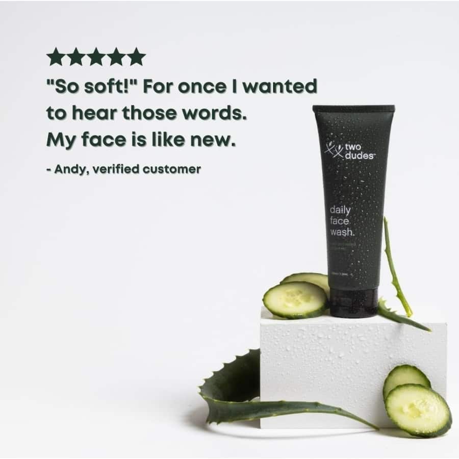 Two Dudes Facial Wash Daily With Activated Charcoal 125mL
