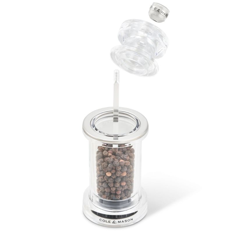 Acrylic Pepper Mill - Cole and Mason 605 (14.4cm)