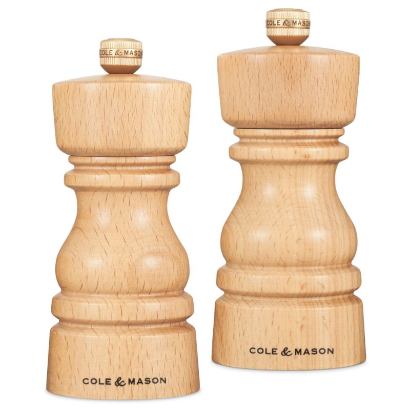 Mills Gift Set - Cole & Mason London Natural Beech (13cm)
