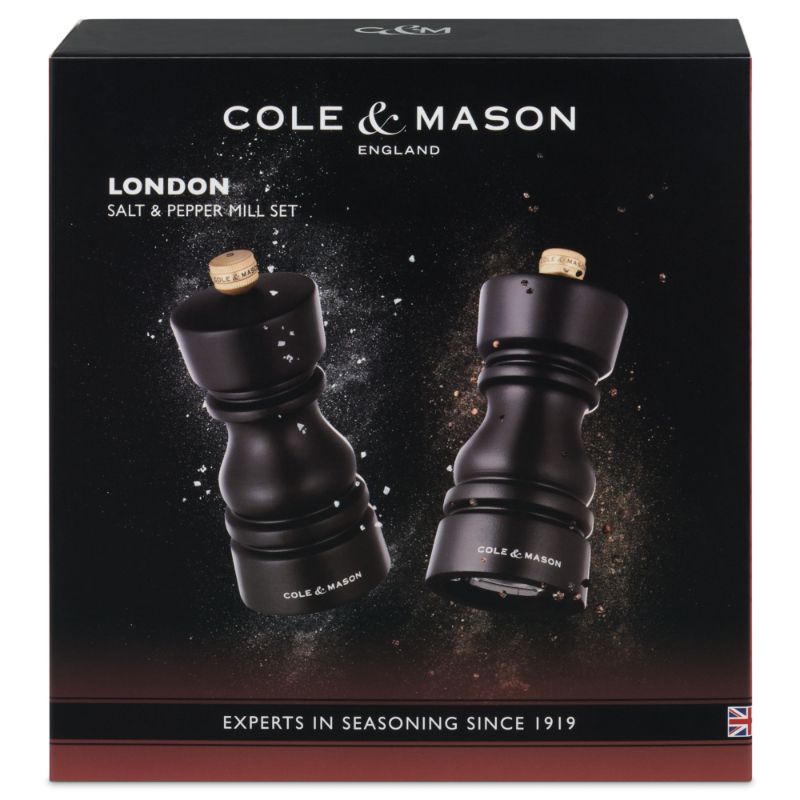 Mills Gift Set - Cole & Mason London Chocolate Wood (13cm)