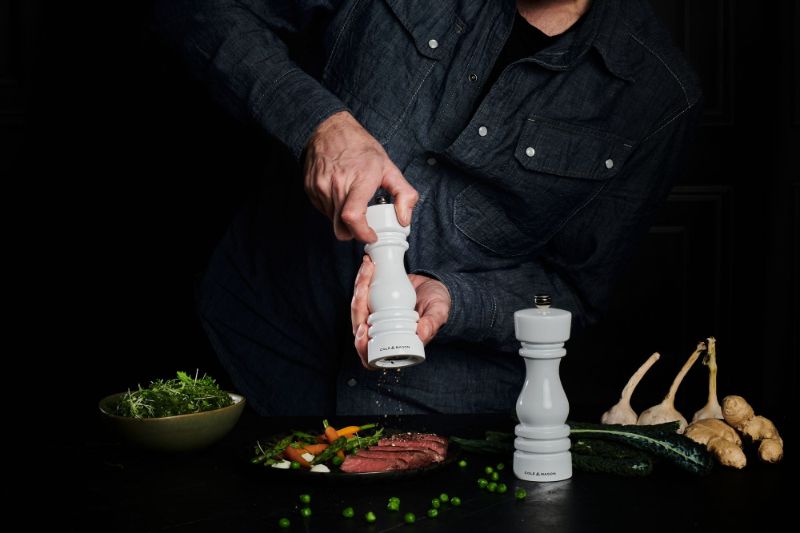 Mills Gift Set - Cole & Mason London White Gloss (18cm)