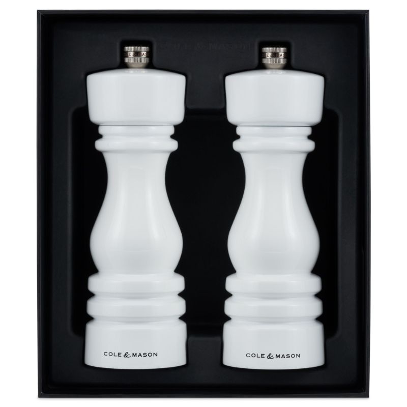 Mills Gift Set - Cole & Mason London White Gloss (18cm)