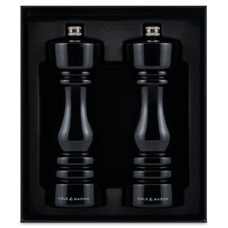 Mills Gift Set - Cole & Mason London Black Gloss (18cm)