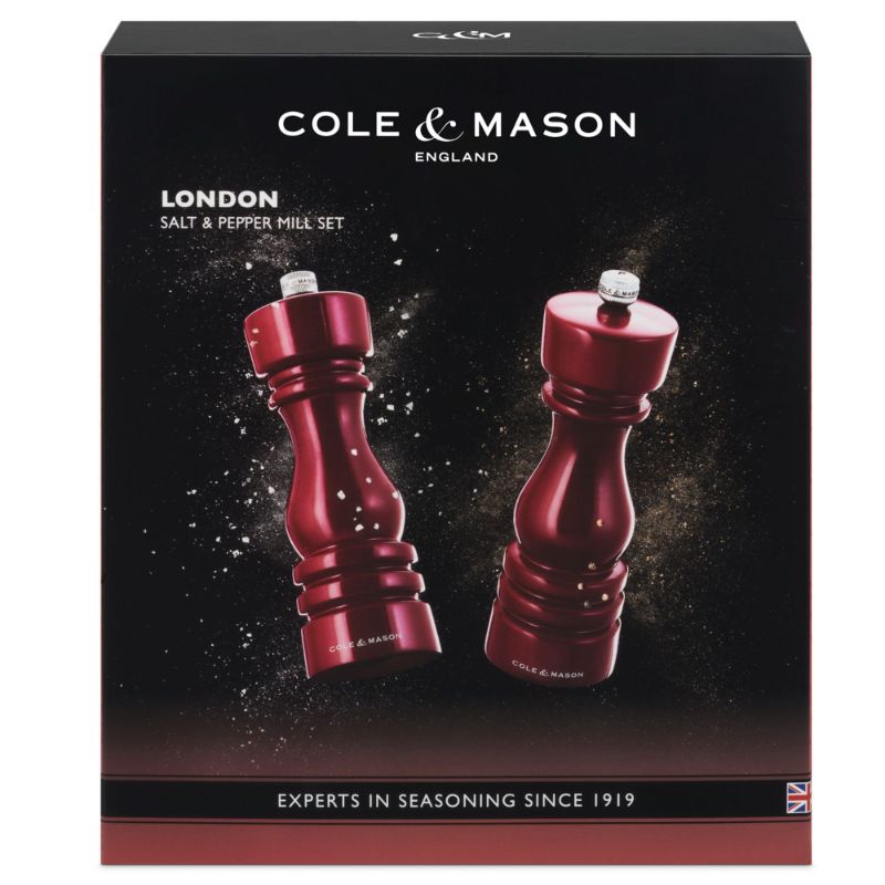 Mills Gift Set - Cole & Mason London Red Gloss (18cm)