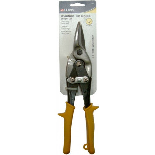 Aviation Tin Snip - Straight Cut Allied #31651