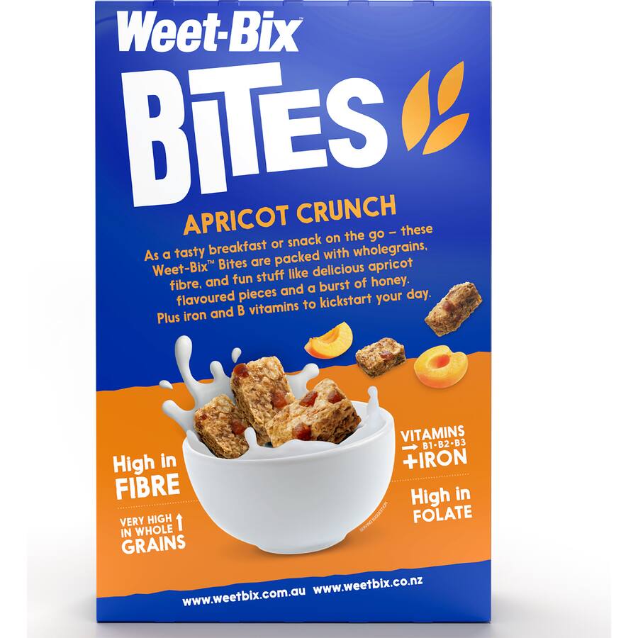 Sanitarium Weet-bix Bites Cereal Apricot - 500g