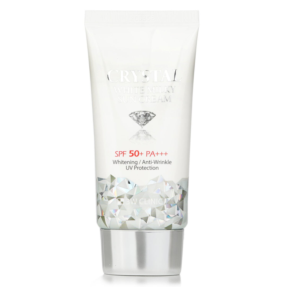3W Clinic - Crystal White Milky Sun Cream SPF 50+/PA+++ - 50ml