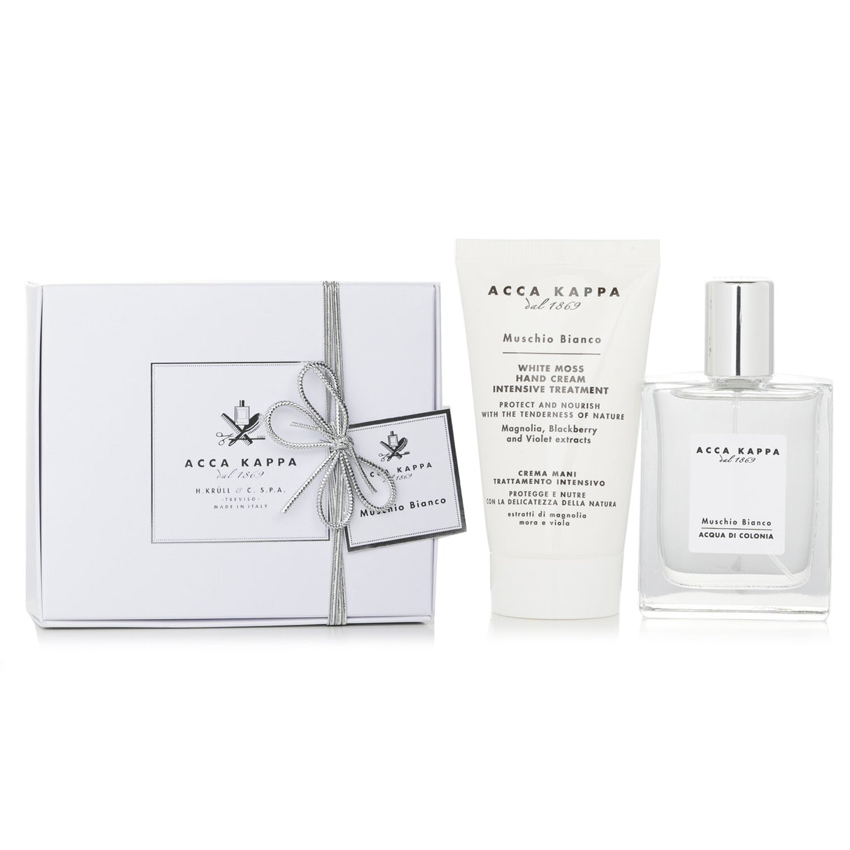 Acca Kappa - White Moss Cologne & Hand Cream Set - 2pcs