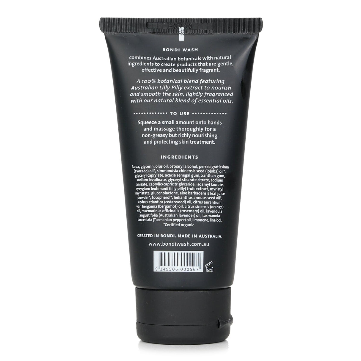 BONDI WASH - Hand Cream - # Tasmanian Pepper & Lavender - 80g/2.8oz