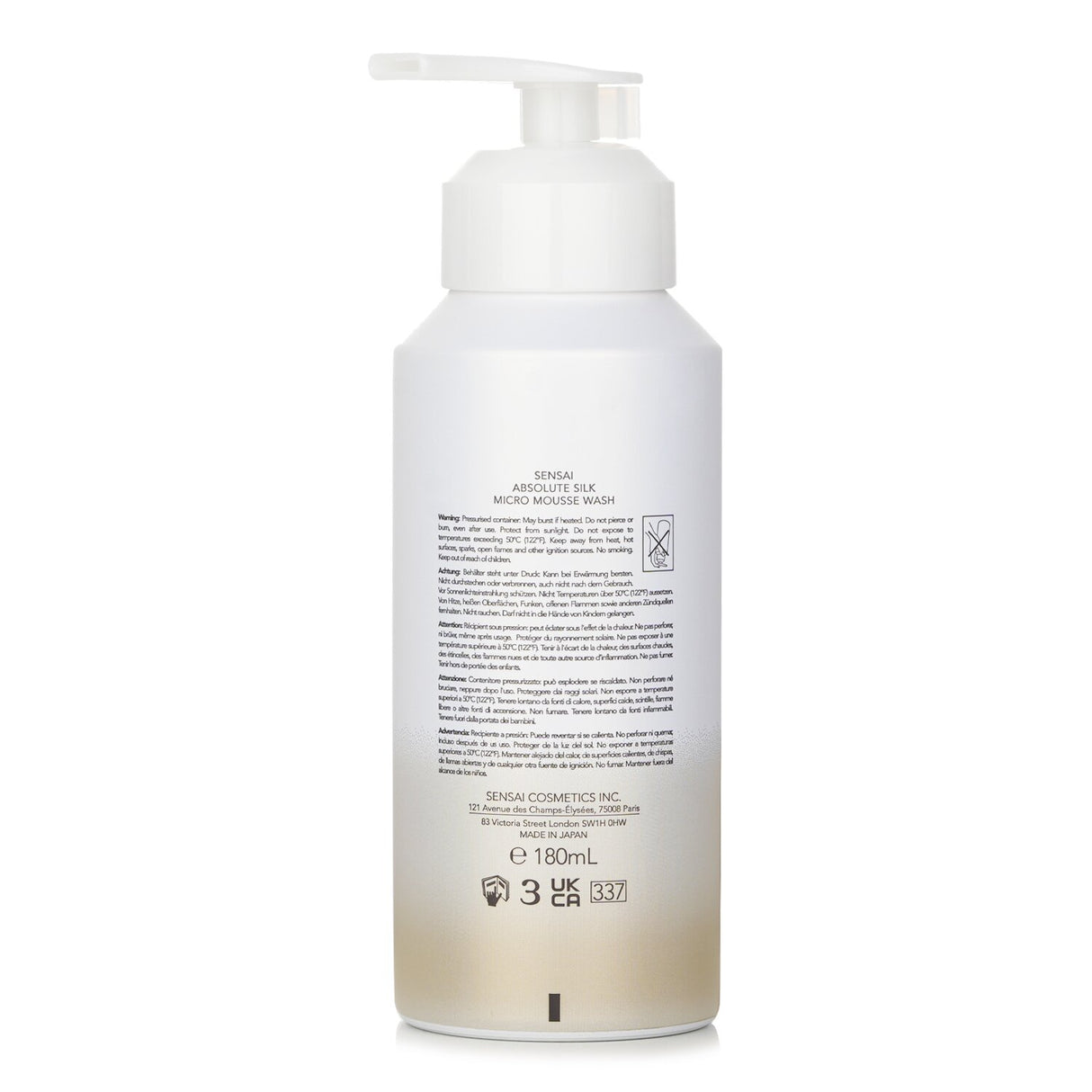 Kanebo - Sensai Absolute Silk Micro Mousse Wash - 180ml