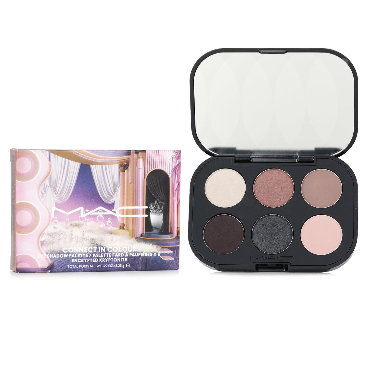 MAC Connection In Colour Eye Shadow (6x Eyeshadow) Palette - # Encrypted Krypton