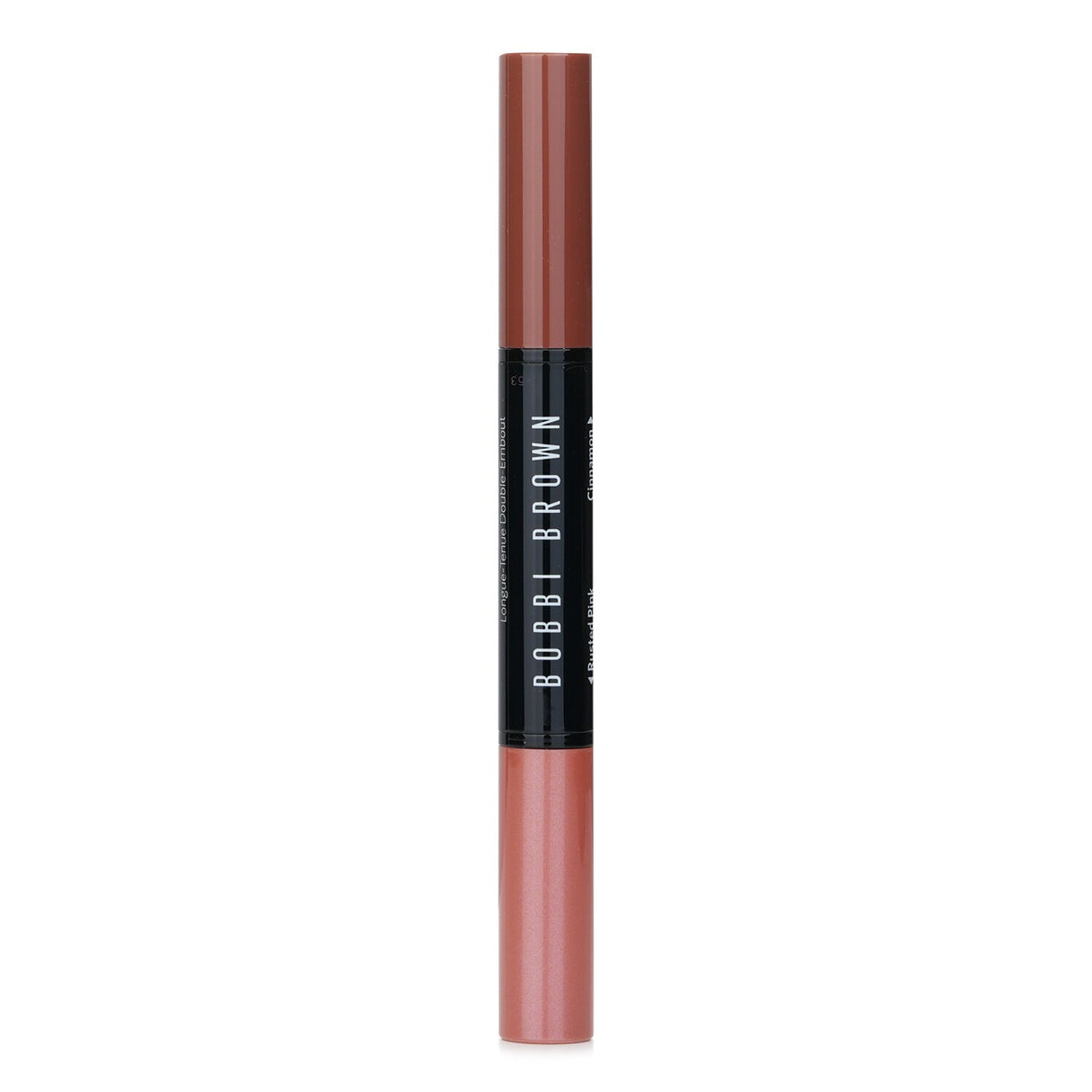 Bobbi Brown Dual Ended Long Wear Cream Shadow Stick in Rusted Pink and Cinnamon for effortless, long-lasting eye looks.