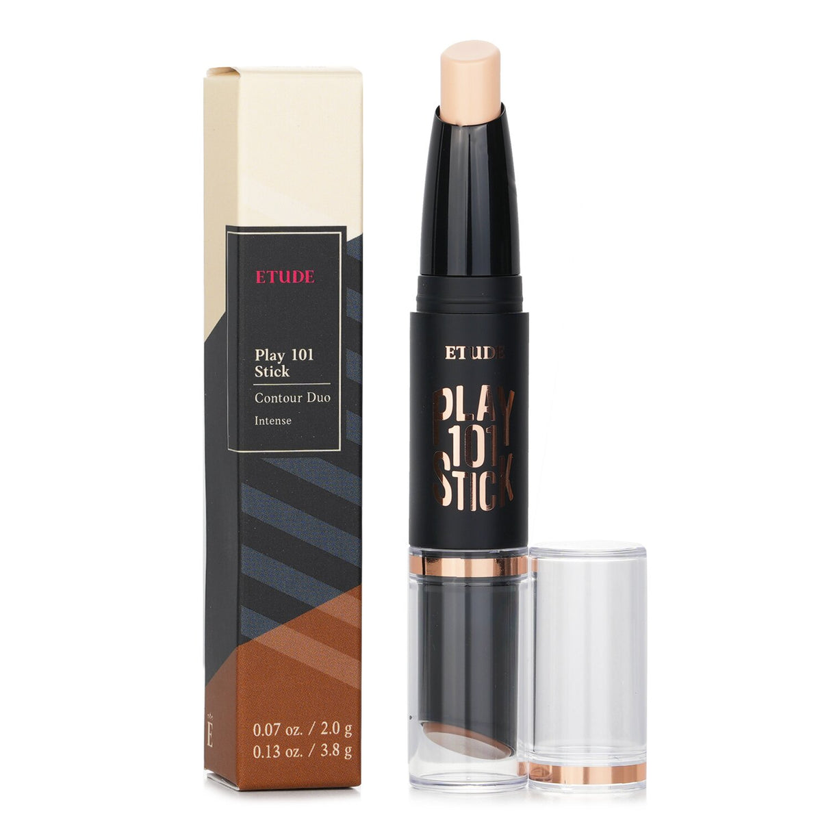 Etude House - Play 101 Stick Contour Duo - # 02 Intense - 5.8g/0.2oz