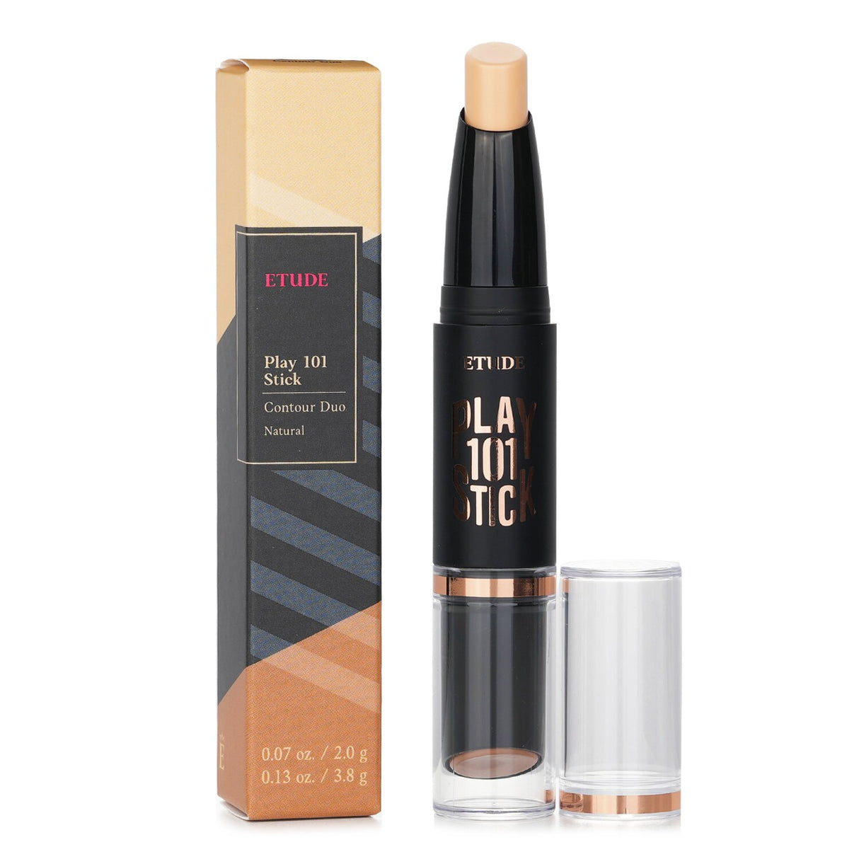 Etude House - Play 101 Stick Contour Duo - # 03 Natural - 5.8g/0.2oz