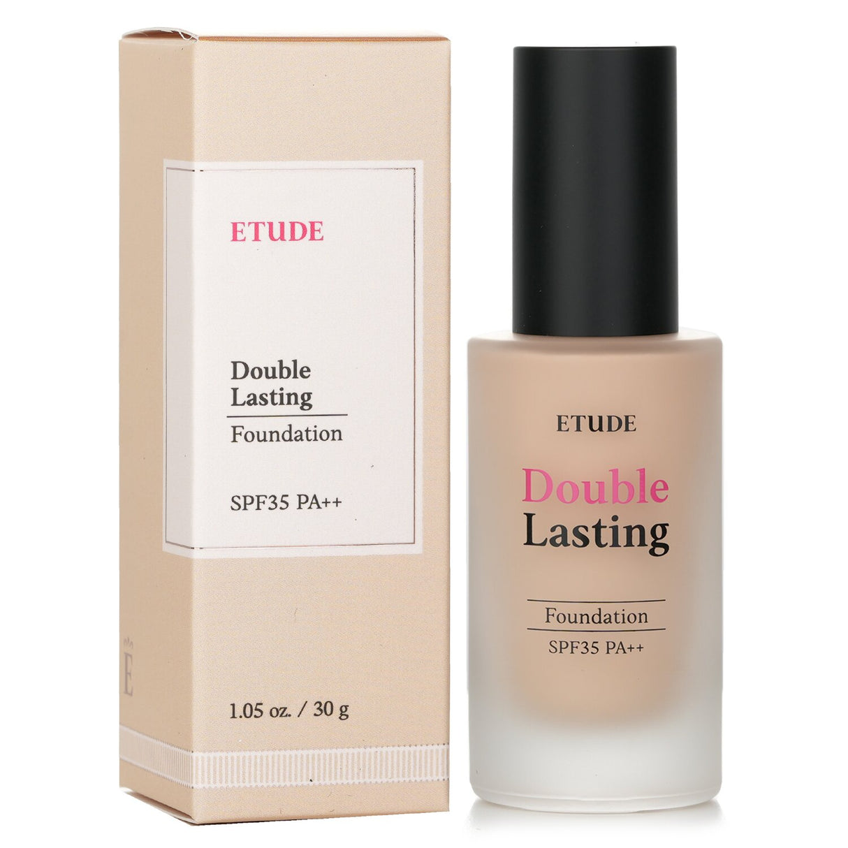 Etude House - Double Lasting Foundation SPF 35 - #27N1 Amber - 30g/1.05oz