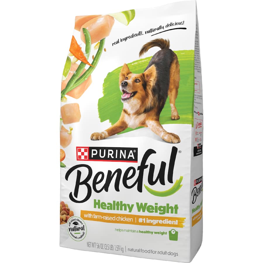 Purina Beneful Dry Dog Food Healthy Weight Chicken Bag 1.59kg