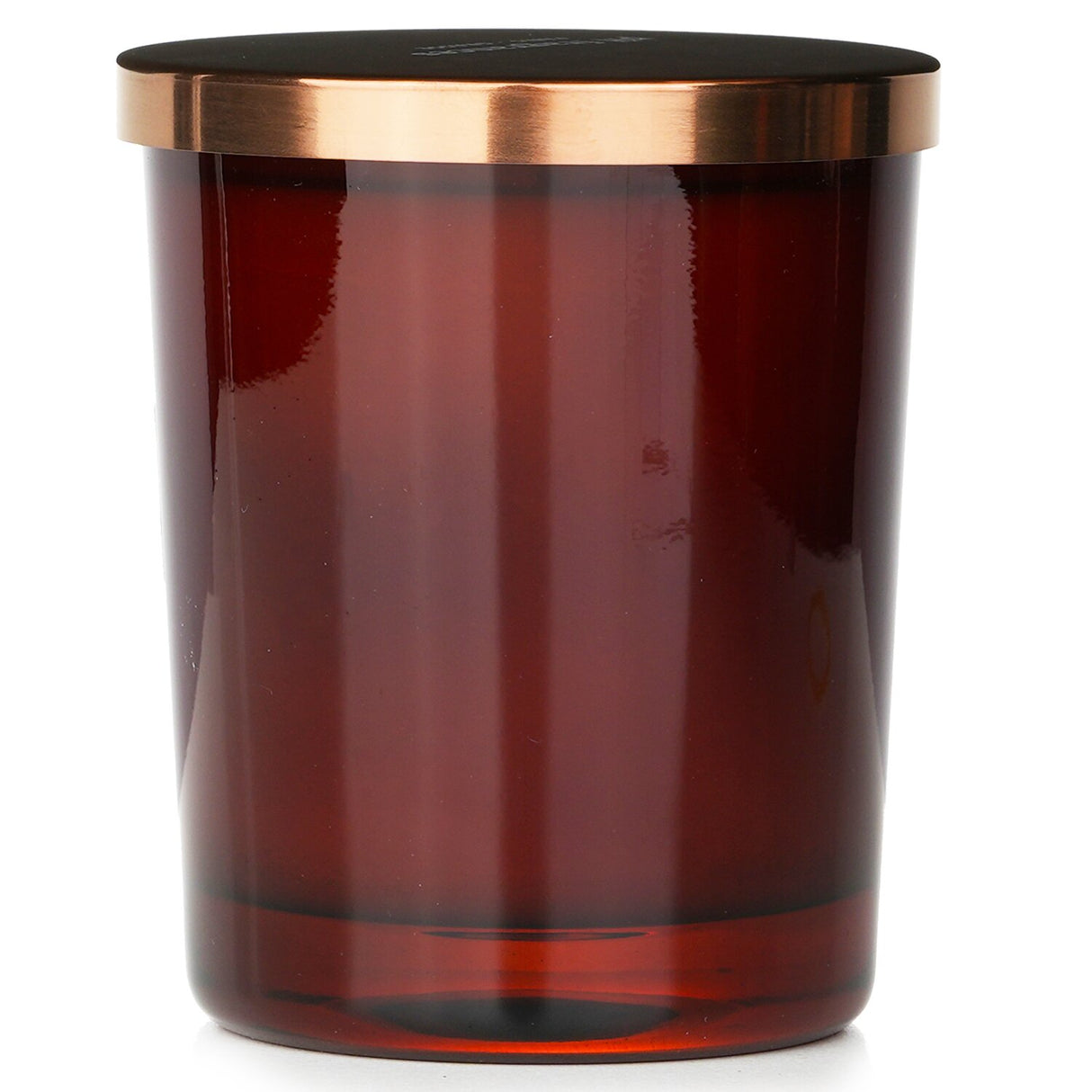 Luxurious 180g scented candle with earthy vetiver and warm santal de cuir for a refined ambiance and relaxation.