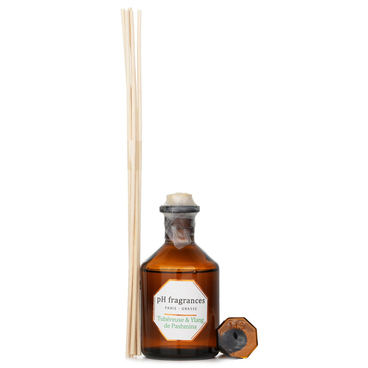 pH Fragrances Home Perfume Diffuser featuring Tuberose & Ylang in a 100ml bottle for a soothing, floral-scented atmosphere.