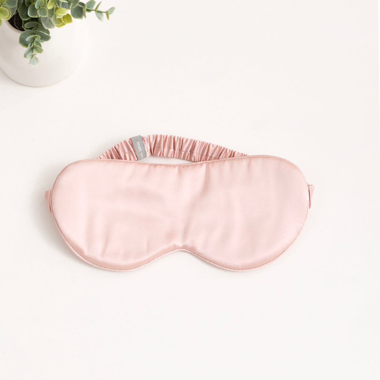Renee Taylor 100% Mulberry Silk Eye Mask Blush