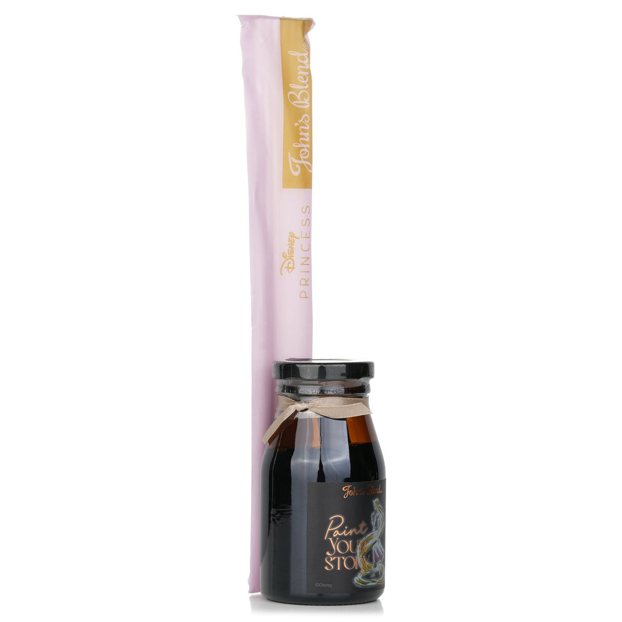 Color-changing Disney Princess reed diffuser featuring Rapunzel, 140ml, fills spaces with enchanting aromas and decor.