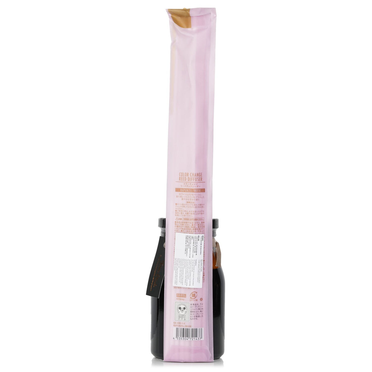 Color-changing Disney Princess reed diffuser featuring Rapunzel, fills your space with enchanting aromas and magic.