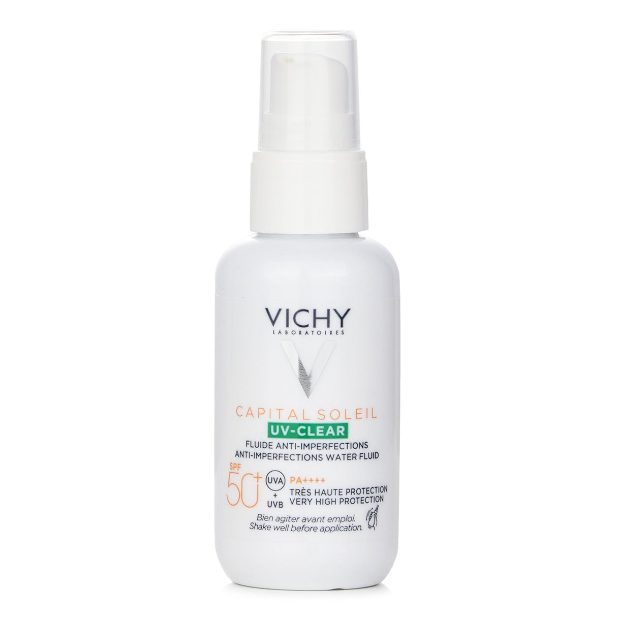 Vichy Capital Soleil UV Clear Anti Imperfections Water Fluid SPF 50 (For All Ski