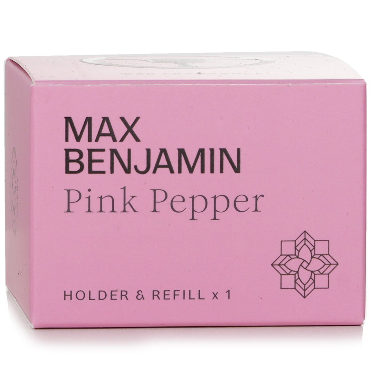 Luxurious car fragrance in a vintage steering wheel design, featuring exotic pink pepper and lasting up to 30 days.