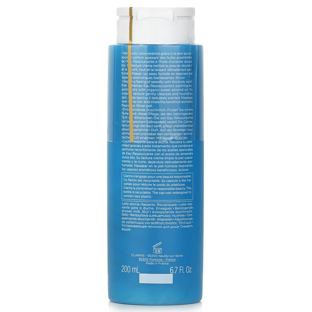 Clarins - Eau Ressourcante Comforting Shower Milk - 200ml/6.7oz