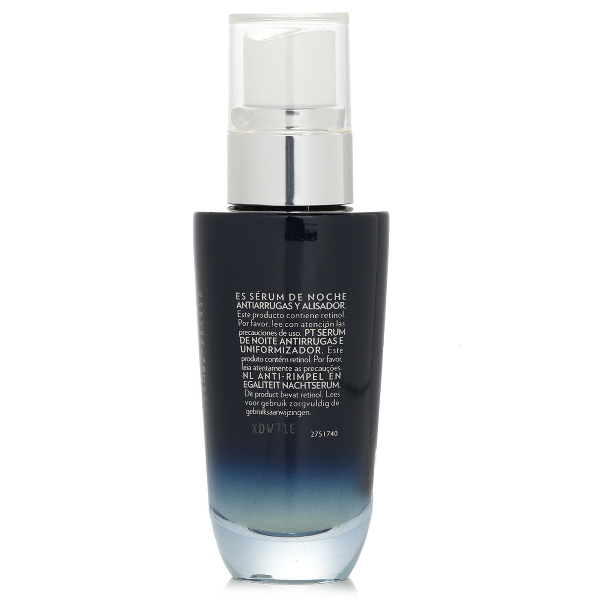 Biotherm Blue Retinol Resurfacing Night Serum in a sleek 30ml bottle, enhances skin texture and repairs overnight.