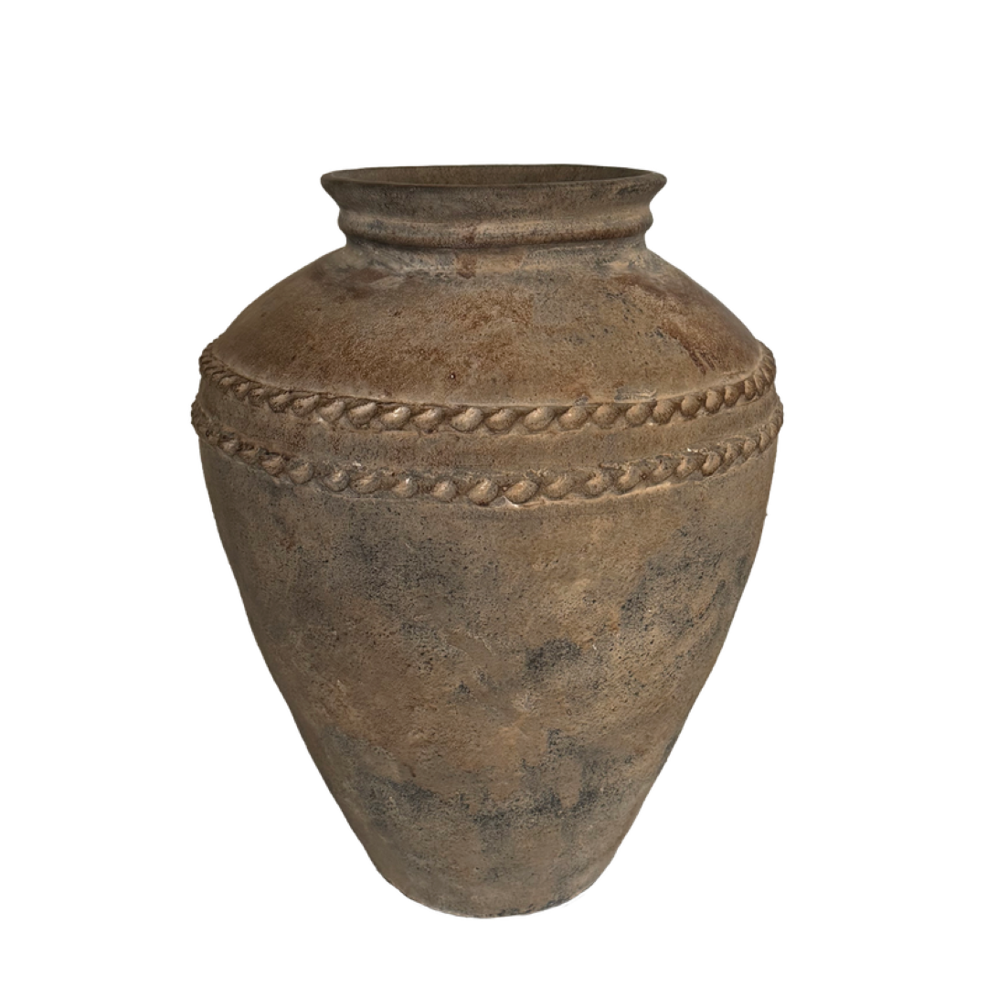 Lombok Urn - Antique Beaded Medium (40 x 50cm)