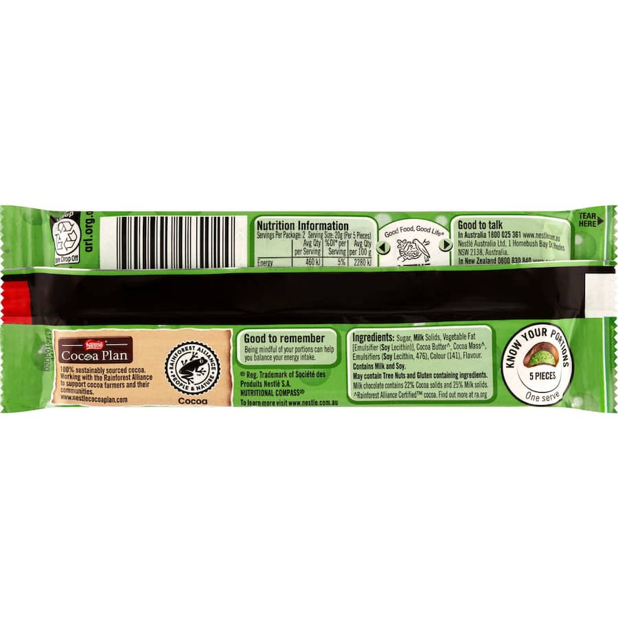 Nestlé Aero Chocolate Bar Peppermint 40g
