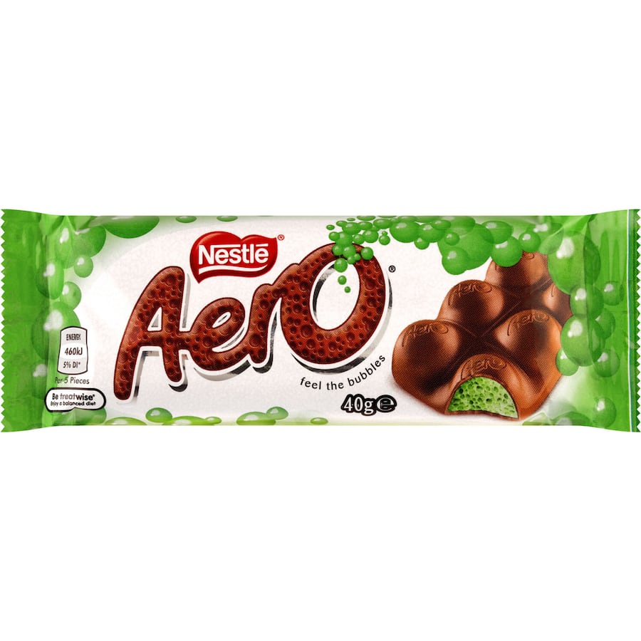 Nestlé Aero Chocolate Bar Peppermint 40g