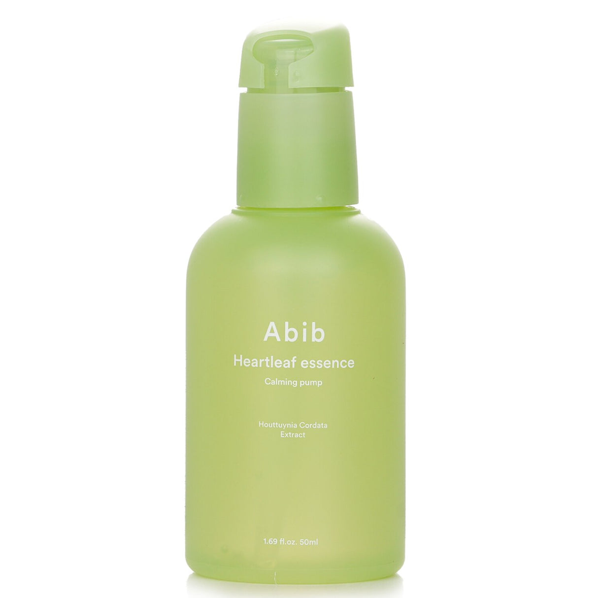 Ultra-calming facial essence with 80.59% Heartleaf Extract for sensitive skin, providing hydration and soothing relief.
