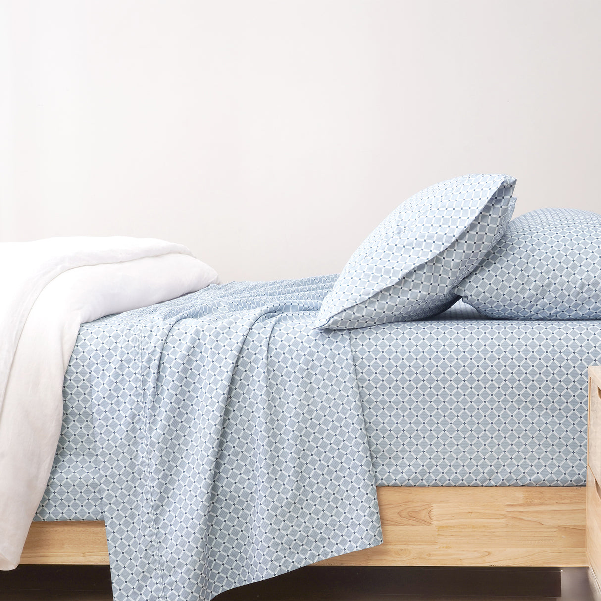 Renee Taylor Kiki Patterned Cotton Sheet Set Super King