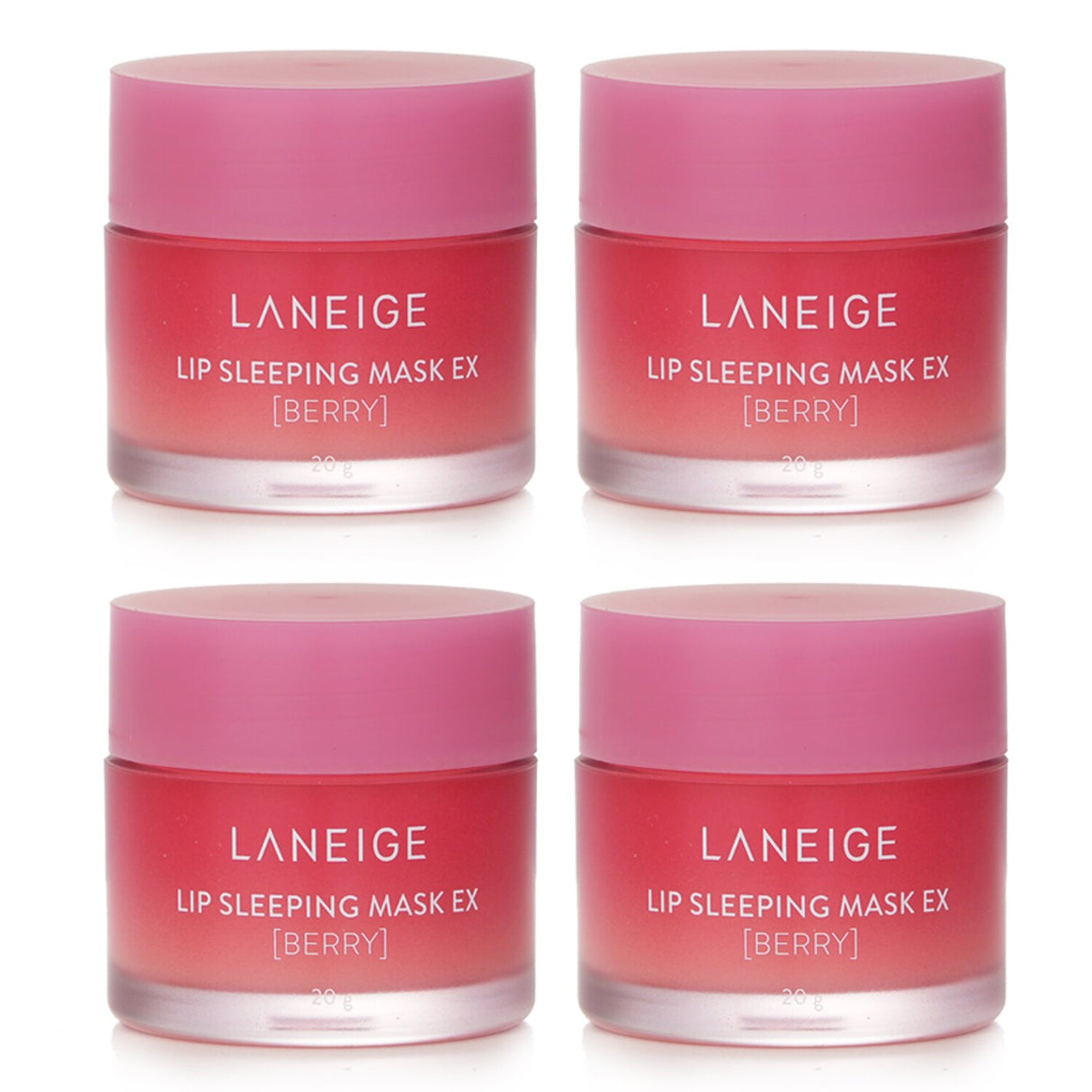 Laneige - Lip Sleeping Mask EX - Berry - 20g x4pcs